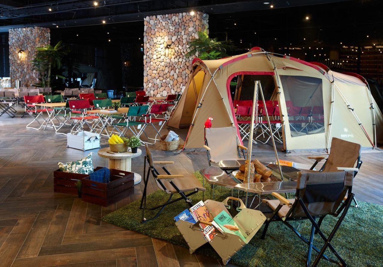 ホテル Cozzi ブルー 中レキ市 エクステリア 写真 Camping equipment